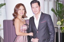 Hồ Lệ Thu tay trong tay với bạn trai MC Kỳ Duyên