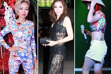 Thảm họa thời trang Sao Việt