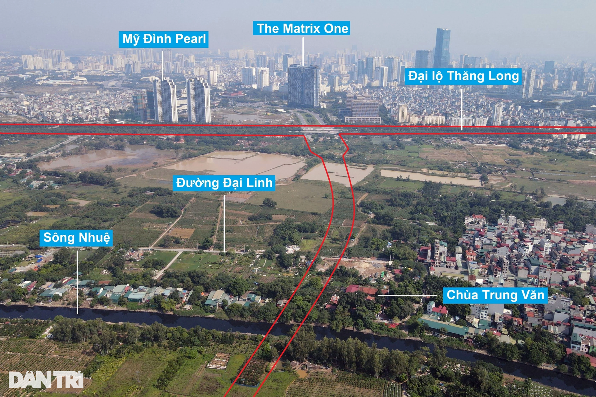 Đường Lê Quang Đạo kéo dài kết nối nhiều khu đô thị lớn phía Tây Hà Nội - 1 Đường Lê Quang Đạo kéo dài kết nối nhiều khu đô thị lớn phía Tây Hà Nội - 1
