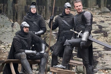 David Beckham hóa chiến binh trong vai diễn điện ảnh đầu đời