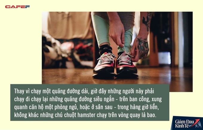 Không thể ra ngoài vì cách ly xã hội, hàng loạt runner trên thế giới chuyển sang chạy marathon trong nhà: Dịch bệnh cũng phải đầu hàng tinh thần thể thao! - Ảnh 3.