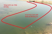 Vụ 9 học sinh cùng chết đuối: Do hố "tử thần" nhân tạo?