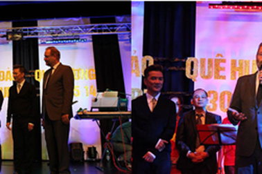 Góp sức chung lòng vì tình yêu và khát vọng hòa bình