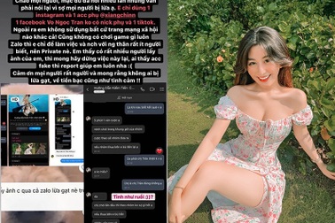 "Nữ thần học đường" cảnh báo bị giả mạo tài khoản mạng xã hội