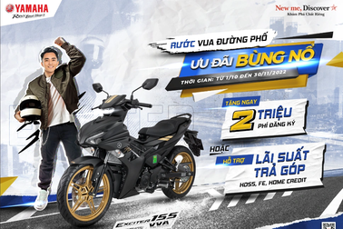 Phiên bản màu mới của Exciter 155 VVA