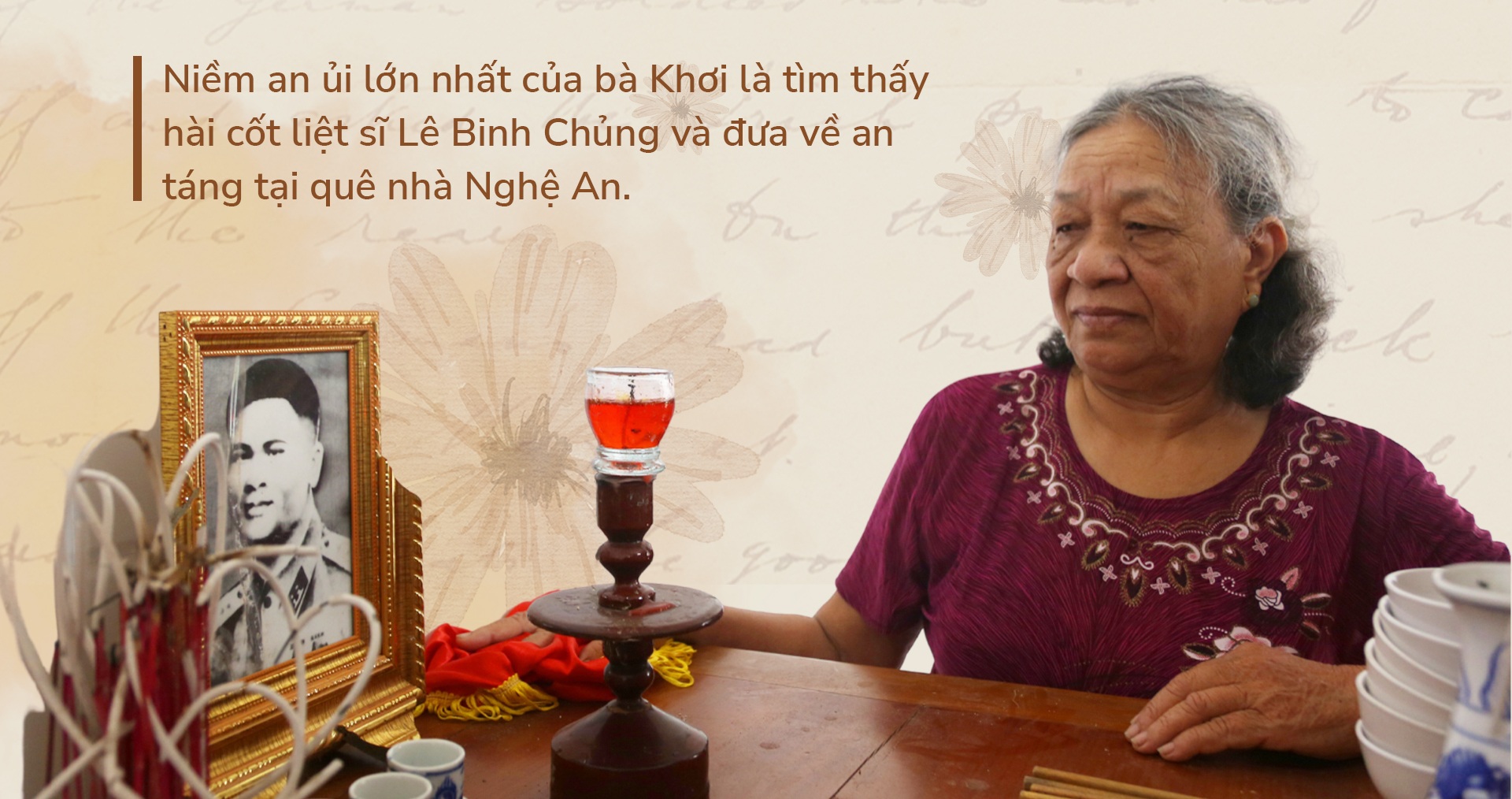 Lá thư cuối cùng của người vợ liệt sĩ bị chôn vùi gần 30 năm dưới hầm sâu - 15 Lá thư cuối cùng của người vợ liệt sĩ bị chôn vùi gần 30 năm dưới hầm sâu - 15