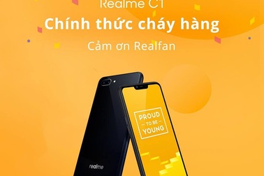 Vượt quá 11.000 máy bán ra, Realme C1 đang làm nóng tháng 11