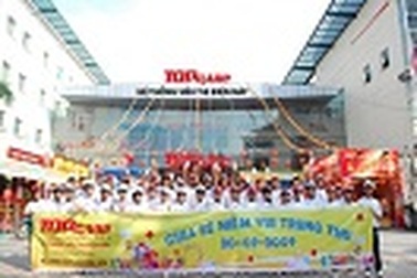 Topcare Plaza: tích cực tham gia hoạt động vì cộng đồng