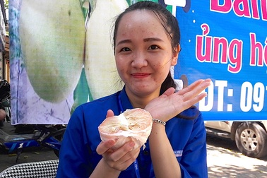 Chung tay giúp đỡ bà con vùng bưởi Phúc Trạch sau bão số 10