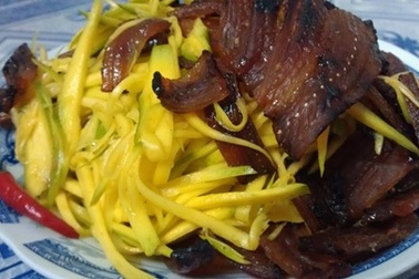 Khô rắn - món nhậu đặc sắc vùng sông nước miền Tây