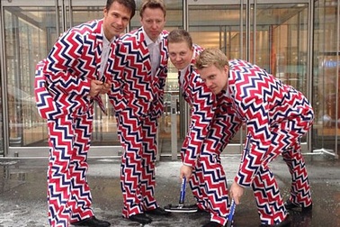 Olympic Sochi 2014: Đội tuyển Na Uy gây rối mắt với đồng phục “độc” 