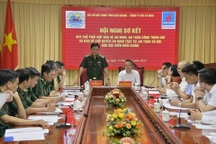 Bộ đội biên phòng Kiên Giang và Khí Cà Mau sơ kết quy chế phối hợp