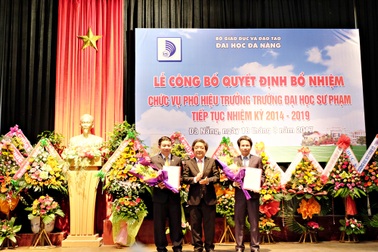 ĐH Sư phạm Đà Nẵng có 2 hiệu phó mới