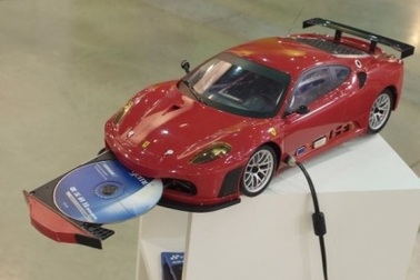 Máy tính hình siêu xe Ferrari F430