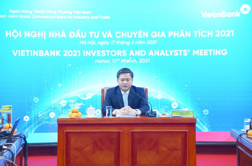 VietinBank tổ chức Hội nghị Nhà đầu tư và Chuyên gia phân tích năm 2021 - 1