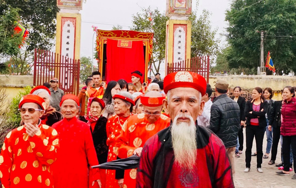 Tục khao lão có một không hai ở ngôi làng cổ nhất nhì Nam Định - 2 Tục khao lão có một không hai ở ngôi làng cổ nhất nhì Nam Định - 2