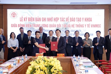 Vinmec và Bệnh viện Trung ương Quân đội 108 hợp tác đào tạo nguồn nhân lực tinh hoa