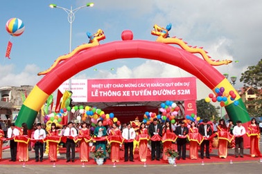 Thông xe tuyến phố hiện đại đi qua Khu đô thị Thống Nhất