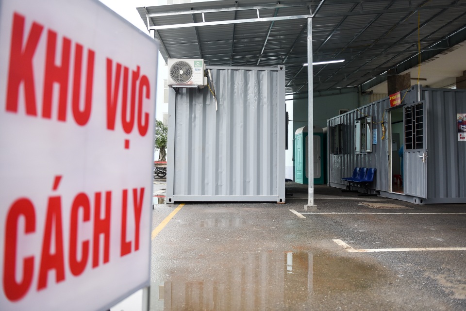 Bệnh viện K lập khu cách ly bằng container trong thời dịch Covid-19 - 1 Bệnh viện K lập khu cách ly bằng container trong thời dịch Covid-19 - 1