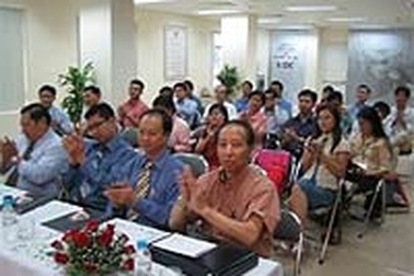 Ban Tổ Chức giao lưu với các DN tại TPHCM