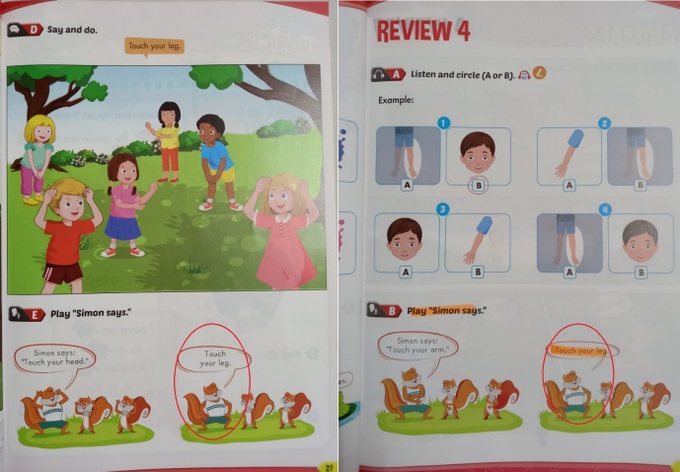 SGK tiếng Anh i-Learn Smart Start lớp 1 và lớp 2 dư luận bức xúc vì dính &quot;nhiều sạn&quot; - Ảnh 3.