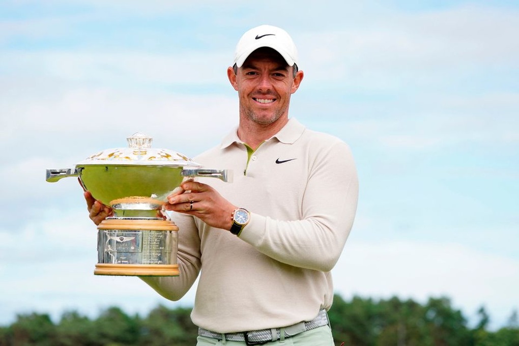 Rory McIlroy vô địch giải golf Genesis Scottish Open 2023 | Báo Dân trí