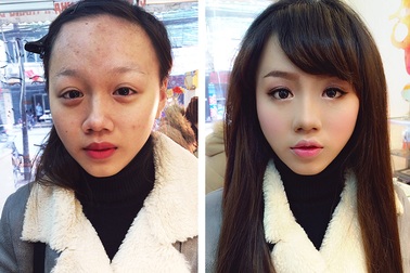 Chùm ảnh "thật không thể tin được" sự ảo diệu của trang điểm