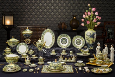 Tiết lộ về bộ bàn ăn lộng lẫy phục vụ dạ tiệc APEC 2017