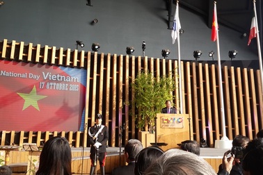 Bộ trưởng Hoàng Tuấn Anh tham dự  “Ngày Quốc gia Việt Nam 2015” tại Italia