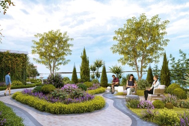 Không gian sống nghỉ dưỡng, tiện nghi tại tổ hợp Newtown Diamond