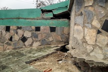 Khu chung cư Đồng Tàu sụt lún nghiêm trọng