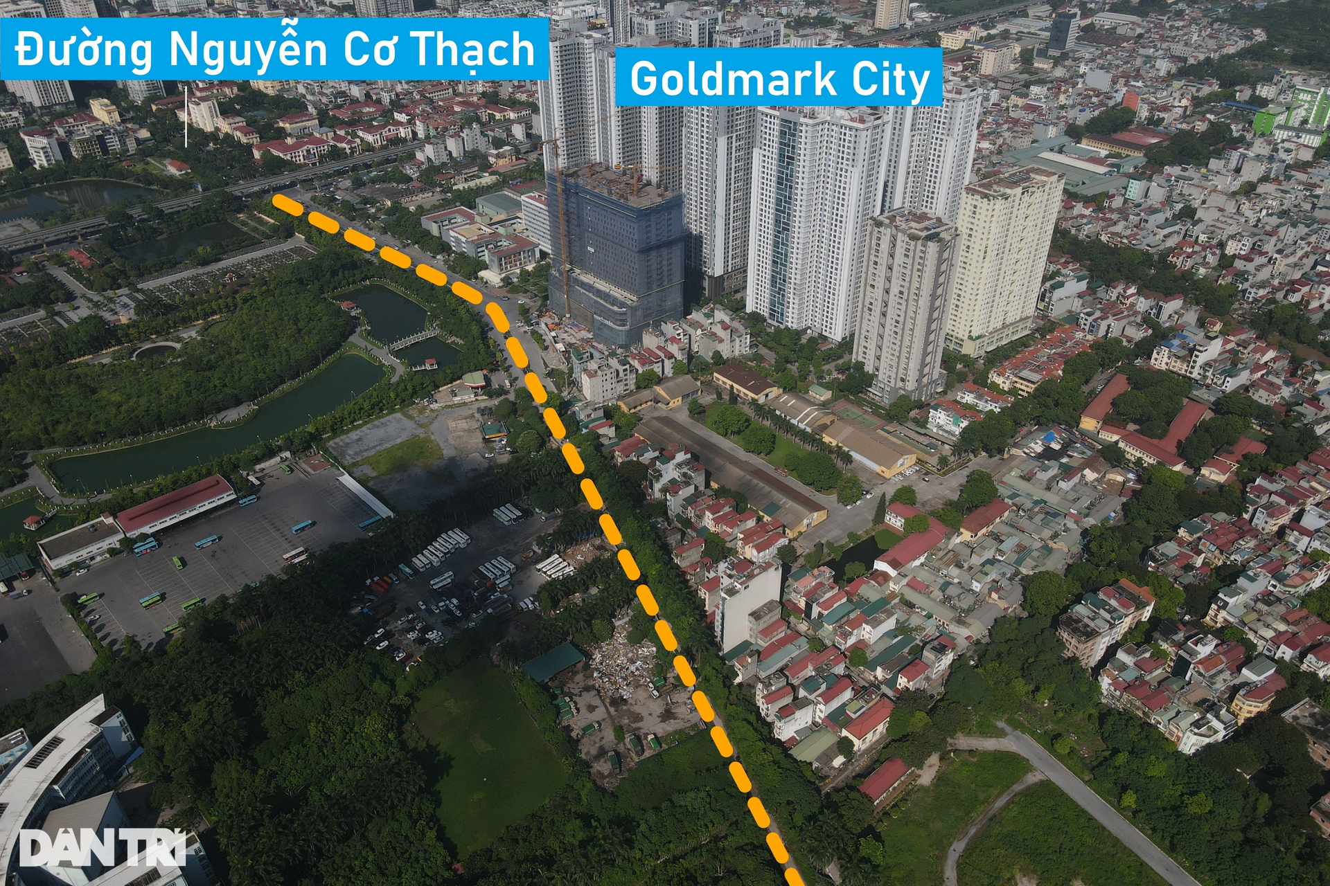 Những tuyến đường quy hoạch qua khu đô thị vạn dân Goldmark City - 6 Những tuyến đường quy hoạch qua khu đô thị vạn dân Goldmark City - 6