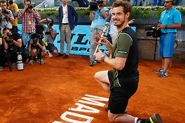 Hạ gục Nadal, Murray vô địch Madrid Open
