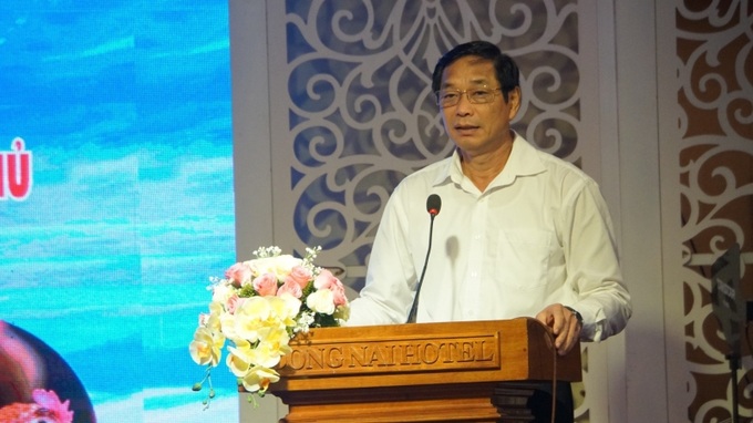 Phó Chủ tịch UBND tỉnh Đồng Nai Võ Văn Phi phát biểu tại Hội nghị.