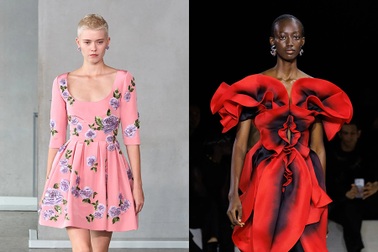 Trang phục quyến rũ, thời thượng lấy cảm hứng từ hoa hồng