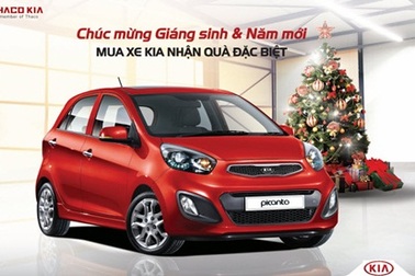 Đón Giáng sinh – Mừng năm mới 2014 với quà tặng đặc biệt từ Thaco KIA