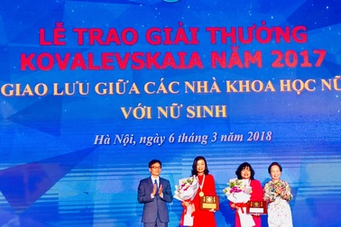 Chân dung 2 nhà khoa học nữ xuất sắc nhận giải thưởng Kovalevskaia