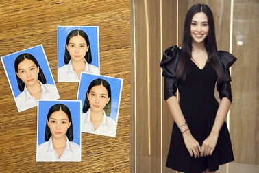 Trần Tiểu Vy tung ảnh thẻ đi làm CCCD, dàn sao Việt bị soi nhan sắc ảnh thẻ