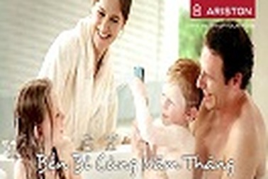 ARISTON tiết kiệm điện năng và nhiều nước nóng hơn