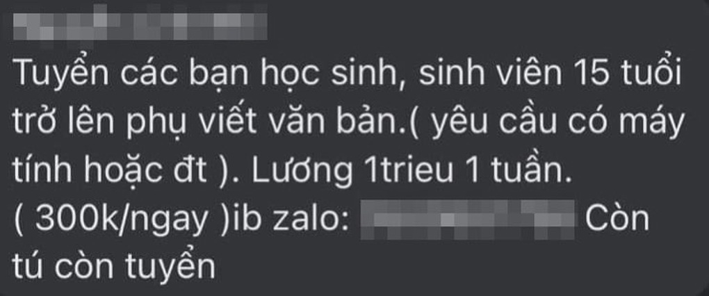 Cảnh báo các chiêu lừa đảo của nhà tuyển dụng rởm dụ sinh viên sập bẫy - 3 Cảnh báo các chiêu lừa đảo của nhà tuyển dụng rởm dụ sinh viên sập bẫy - 3