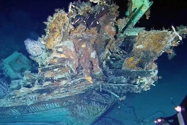 Tiết lộ những hình ảnh mới về con tàu đắm chở đầy vàng bạc