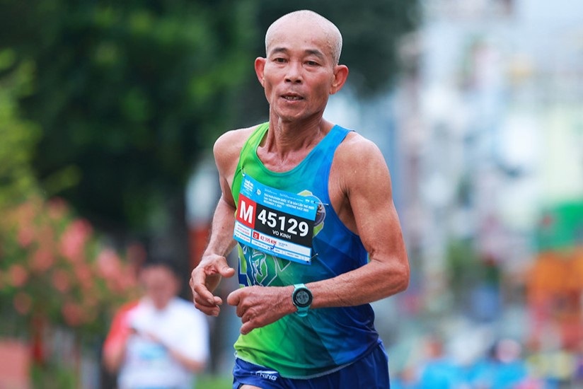 Lão nông U70  trong 1 tuần chạy marathon 2 lần ở cự ly 42km