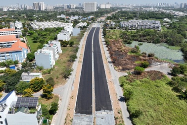 Đường song hành quốc lộ 50 kết nối TPHCM - Long An dần thành hình