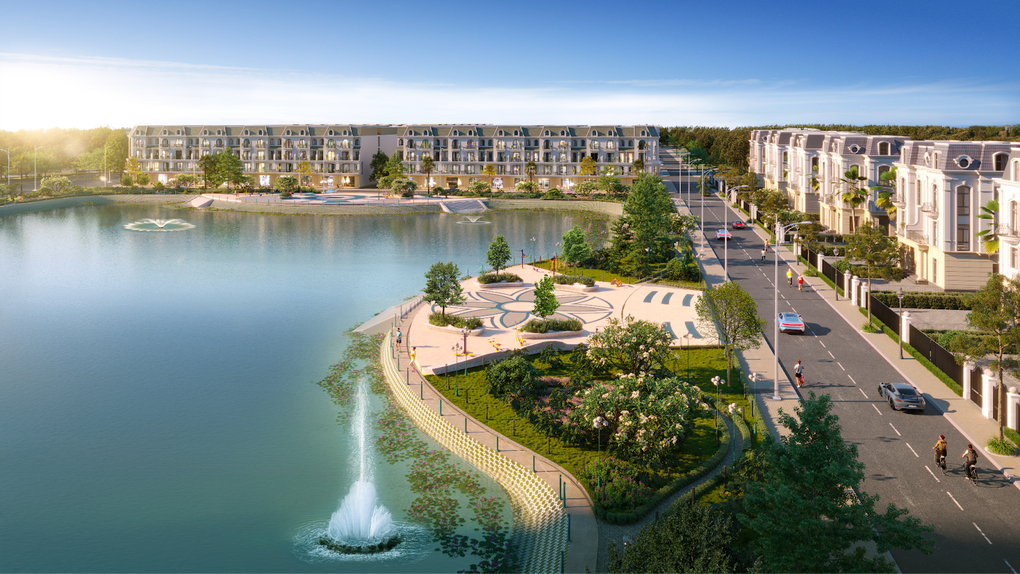 Hồ điều hòa - Trái tim xanh của khu đô thị Phú Lợi - 2 Hồ điều hòa - Trái tim xanh của khu đô thị Phú Lợi - 2
