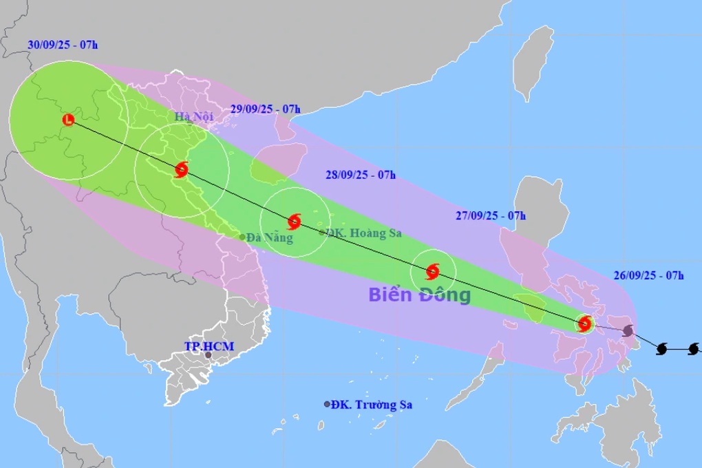 Bão Bualoi di chuyển nhanh gấp đôi cơn bão bình thường - 1 Bão Bualoi di chuyển nhanh gấp đôi cơn bão bình thường - 1