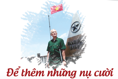 Chia sẻ của người lính già ung thư tuyến yên: "Để cuộc đời có thêm những nụ cười"