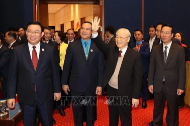 Tổng Bí thư dự và phát biểu chỉ đạo Đại hội XIII Công đoàn Việt Nam