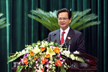 Ông Nguyễn Tấn Dũng tái đắc cử Thủ tướng