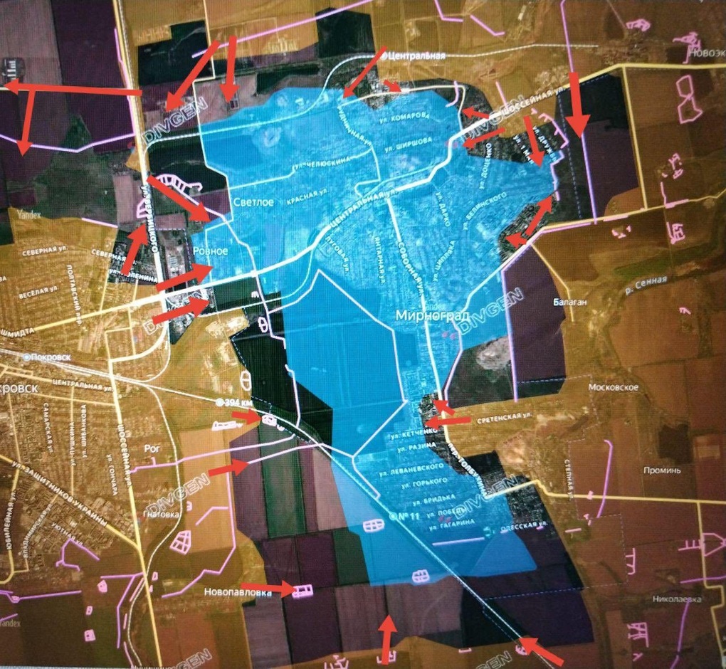 Chiến sự Ukraine 16/11: Nga tiếp tục siết chặt vòng kim cô ở Pokrovsk - 5 Chiến sự Ukraine 16/11: Nga tiếp tục siết chặt vòng kim cô ở Pokrovsk - 5