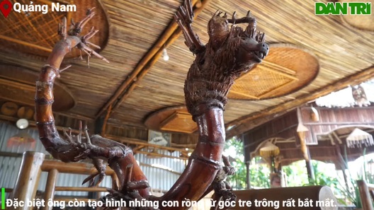"Lão gàn" hơn 30 năm hóa rồng, hóa phụng cho gốc tre